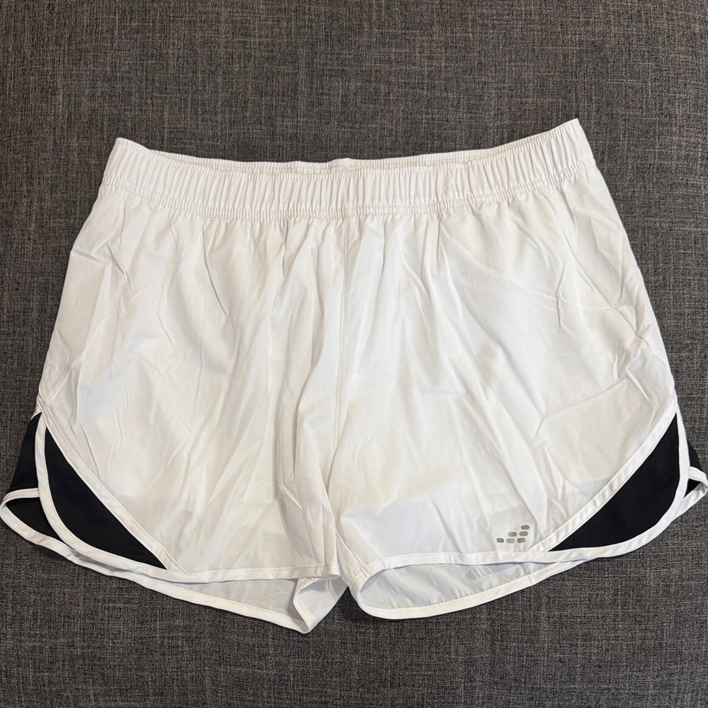 BCG Women's Run Mesh Pieced Shorts - Picture 2 of 4